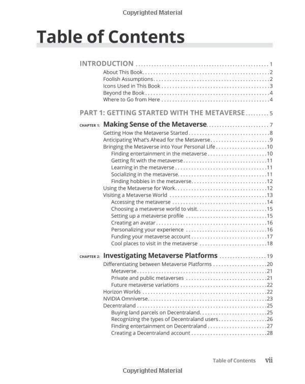 Sách ngoại văn: Metaverse For Dummies