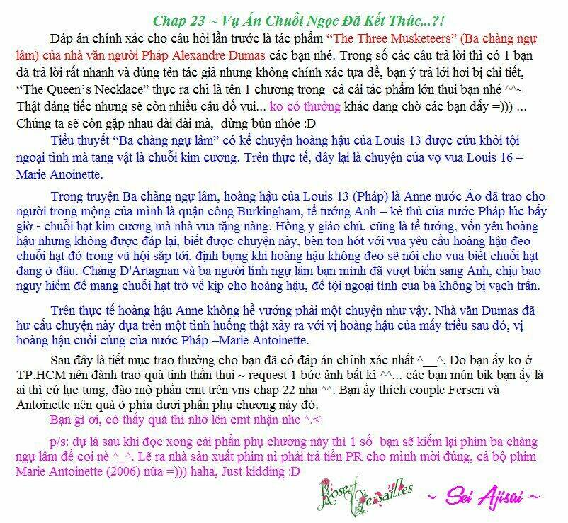 versailles no bara chapter 23 23