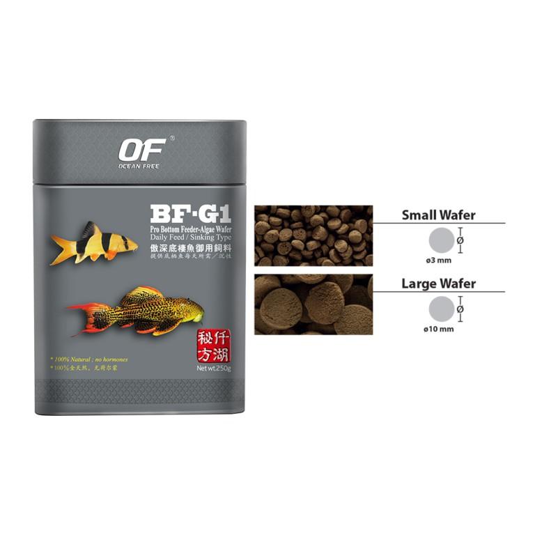 Thức ăn chìm cho các loại cá cảnh pleco của OF singapore 120gr