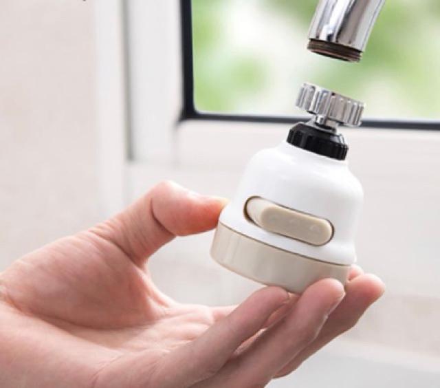 Đầu vòi tăng áp điều hướng 360 độ, 3 chế độ chảy