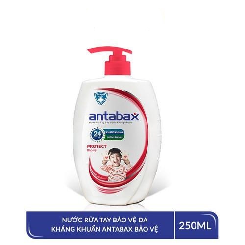 Nước Rửa Tay Bảo Vệ Da Kháng Khuẩn Antabax Protect Bảo Vệ 250ml