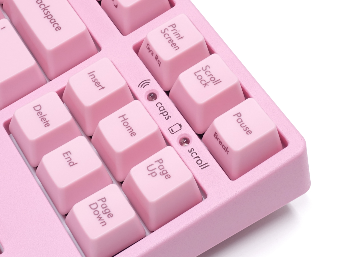 Bàn phím cơ Filco Majestouch Convertible 2 Pink (Tenkeyless, Brown switch) FKBC87M/EP2 - Hàng Chính Hãng