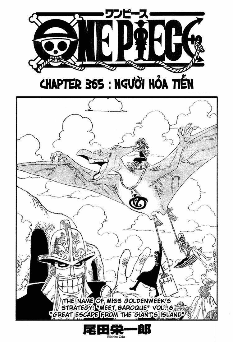 đảo hải tặc - one piece chapter 365 1