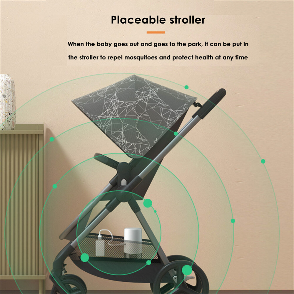Máy Đuỗi Muỗi Côn Trùng Di Động Dùng Tinh Dầu Electric Mosquito Repellent Device