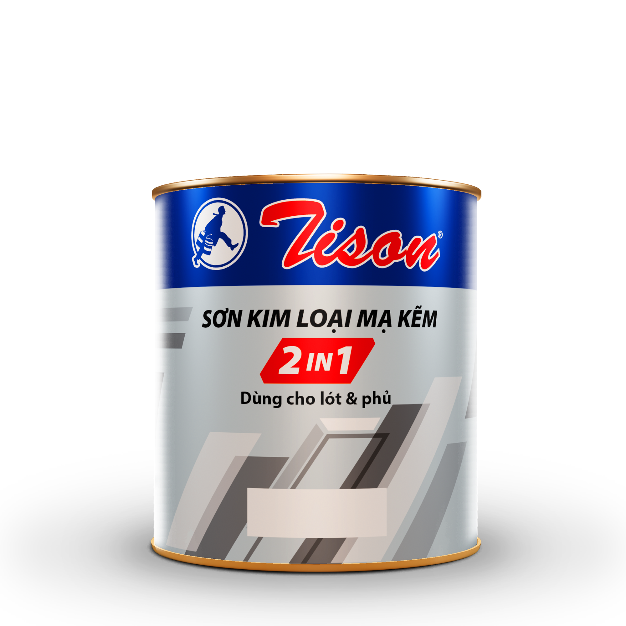 Sơn kim loại mạ kẽm 2in1