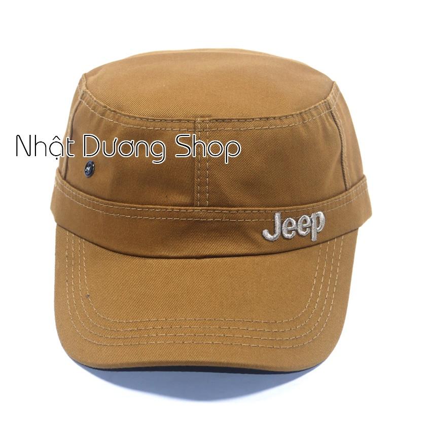 Nón kết đầu bằng Jeep có khóa đuôi - có khóa đuôi phía sau giúp giữ chặt nón và tăng size vòng đầu