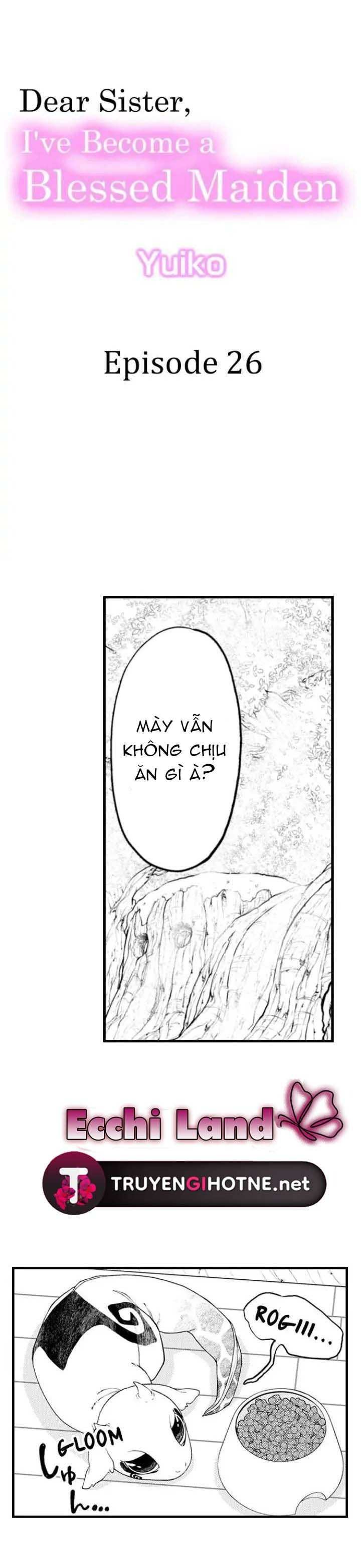 Gửi Em Gái Yêu Dấu, Anh Trai Em Trở Thành Thánh Nữ Mất Rồi chapter 26.1 - Trang 4