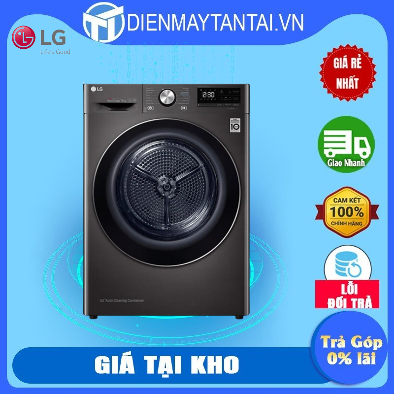 Hình ảnh Máy sấy LG 9 Kg DVHP09B - Hàng chính hãng ( chỉ giao HCM )