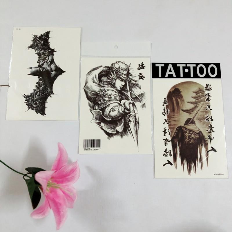 Combo 3 miếng hình xăm tề thiên 15x22cm- mua 2 combo tặng 10x20cm