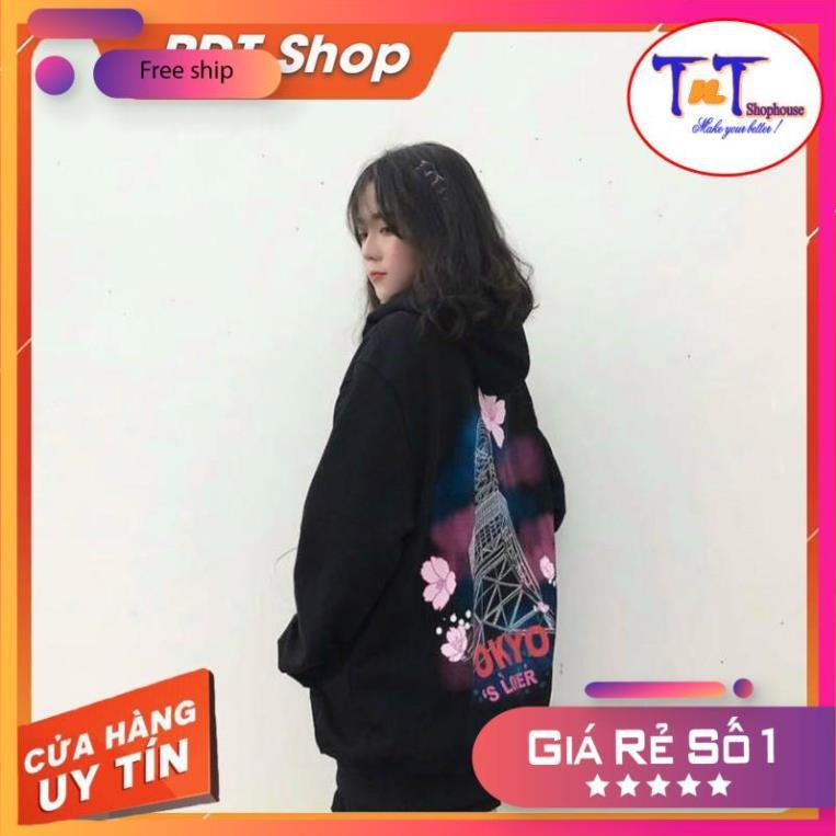 ÁO NỈ UNISEX DÂY KÉO TOKYO'S LOVER|KN08|MIỄN PHÍ ĐỔI TRẢ TRONG VÒNG 7 NGÀY