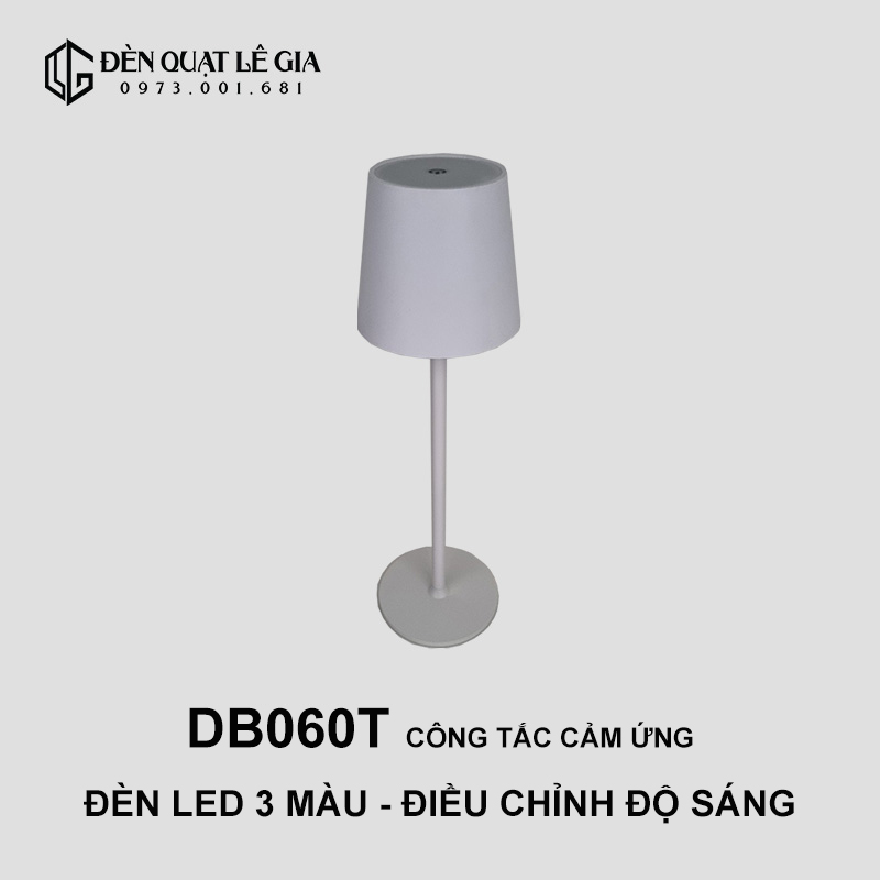 Đèn Bàn Cảm Ứng Lê Gia DB060D | Đèn Bàn Đọc Sách