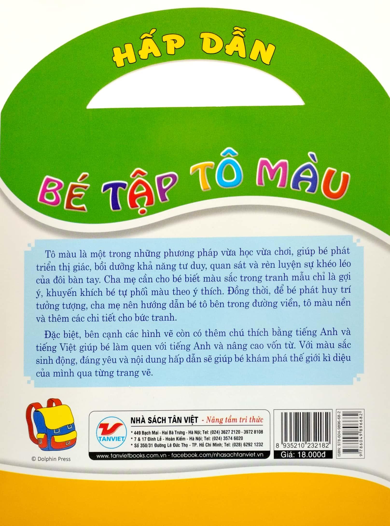 Bé Tập Tô Màu - Ngôi Nhà Mơ Ước