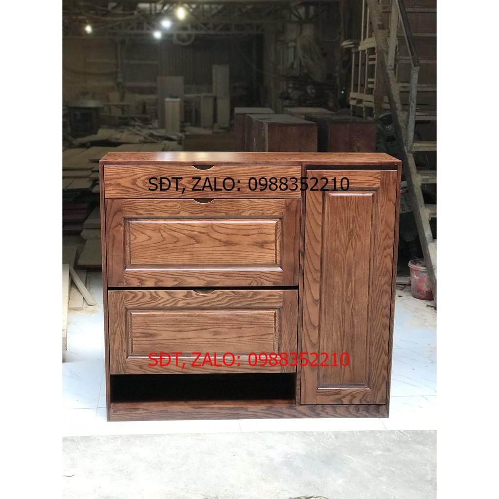 Tủ giày gỗ sồi Nga hàng loại 1