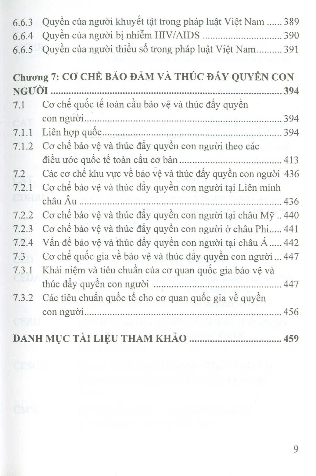 QUYỀN CON NGƯỜI TRONG LUẬT PHÁP QUỐC TẾ VÀ PHÁP LUẬT VIỆT NAM (Sách chuyên khảo)