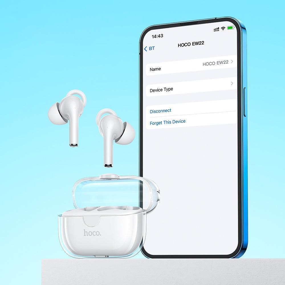 Tai nghe nhét tai bluetooth 5.3 không dây Hoco. chống ồn âm thanh siêu trầm