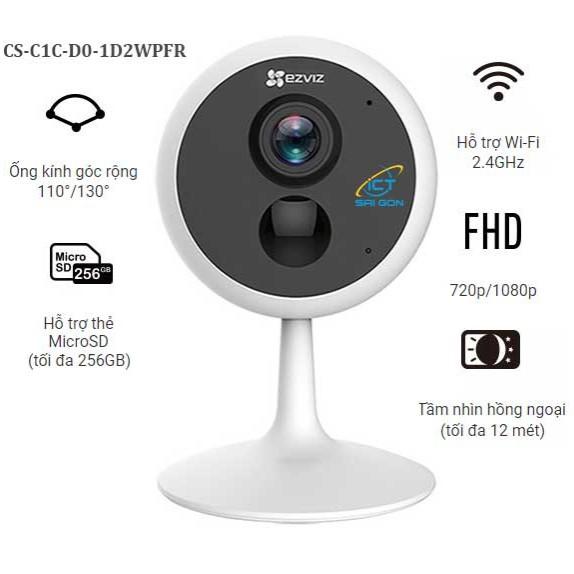 Camera IP WiFi EZVIZ CS - C1C - 2MP - Hàng Chính Hãng