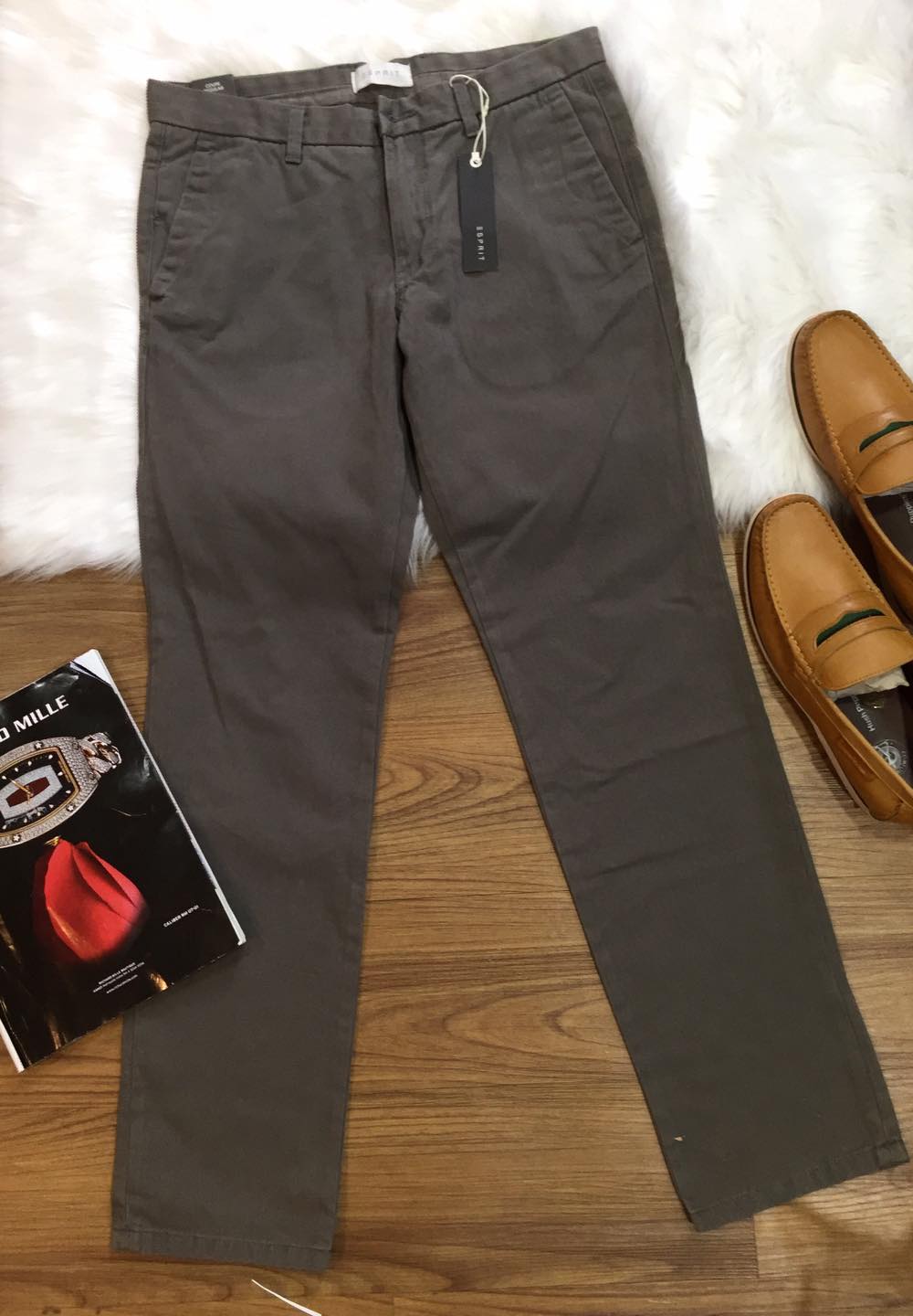 quần chinos nam Esprits chinh hãng xách tay Mỹ