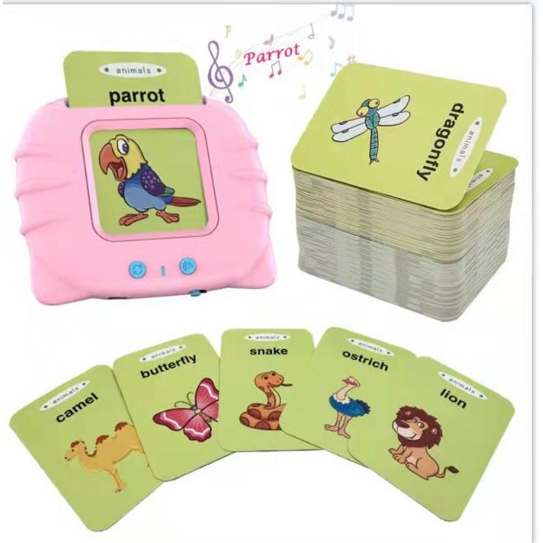 Hình ảnh Máy Đọc Thẻ Tiếng Anh, Máy đọc thẻ Flashcard Song Ngữ Anh _ tiếng anh giáo dục sớm cho bé loại 1, 224 từ vựng