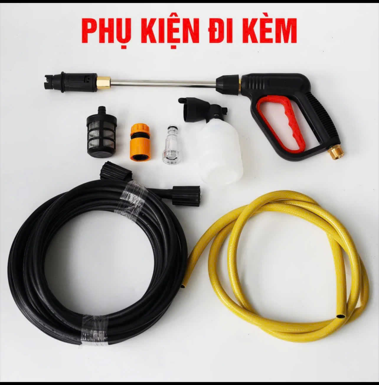 Máy rửa xe BOSHUN 2800W , Máy rửa xe Gia đình, máy rửa Xe Mini Chih Hãg Modell 2025