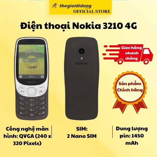 Điện thoại Nokia 3210 4G - Hàng Chính Hãng