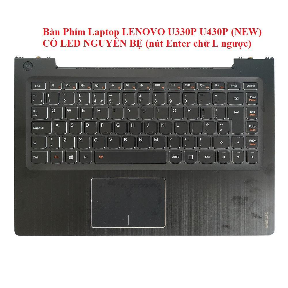 (KEYBOARD) BÀN PHÍM LAPTOP DÀNH CHO LENOVO U330P U430P dùng cho IdeaPad U330P U430P U330 U430 (Đời có cảm ứng