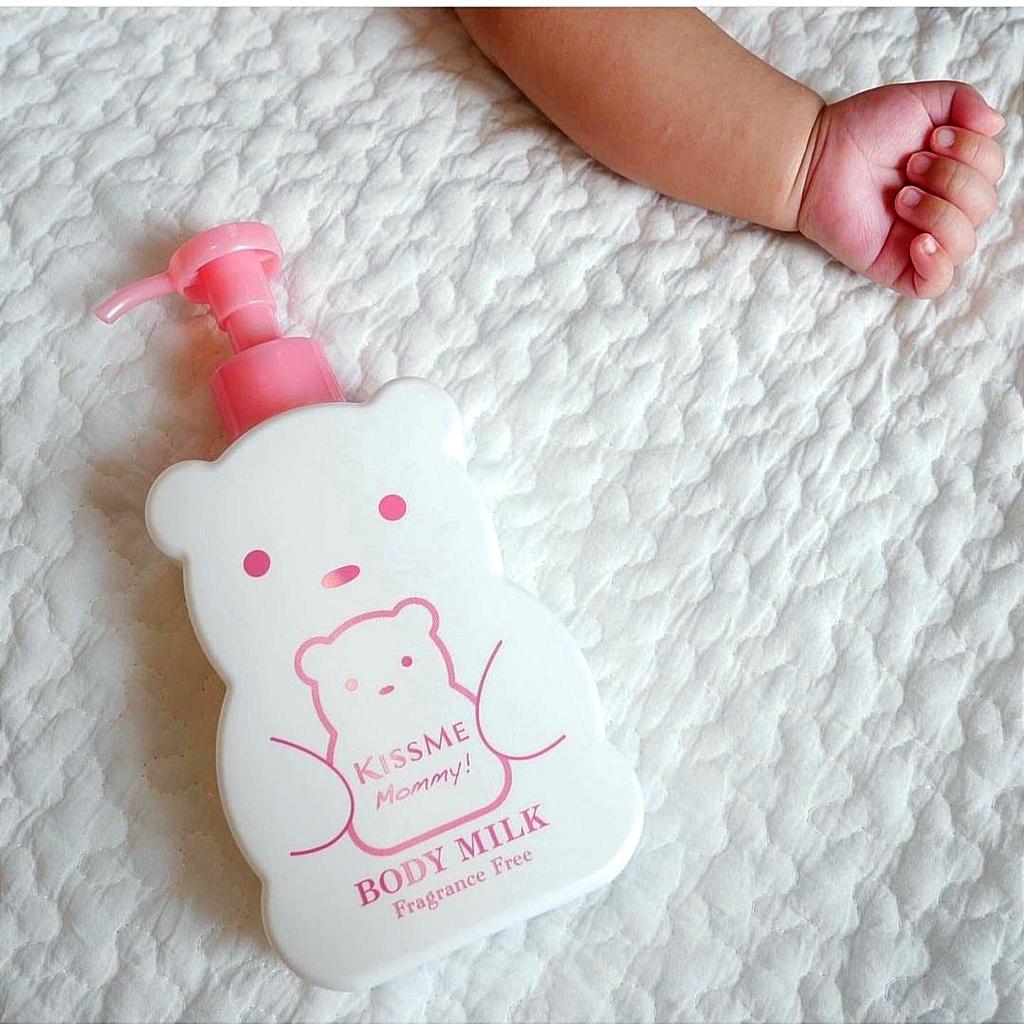 Sữa Dưỡng Thể Cấp Ẩm Dành Cho Bé Từ 6 Tháng Tuổi Và Làn Da Nhạy Cảm Kissme Mommy Body Milk (200G)