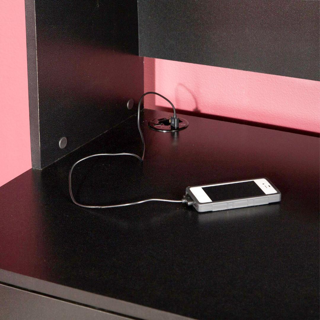 Bàn làm việc, bàn học gỗ hiện đại SMLIFE Dallon | Gỗ MDF dày 17mm chống ẩm | D120xR60xC150cm