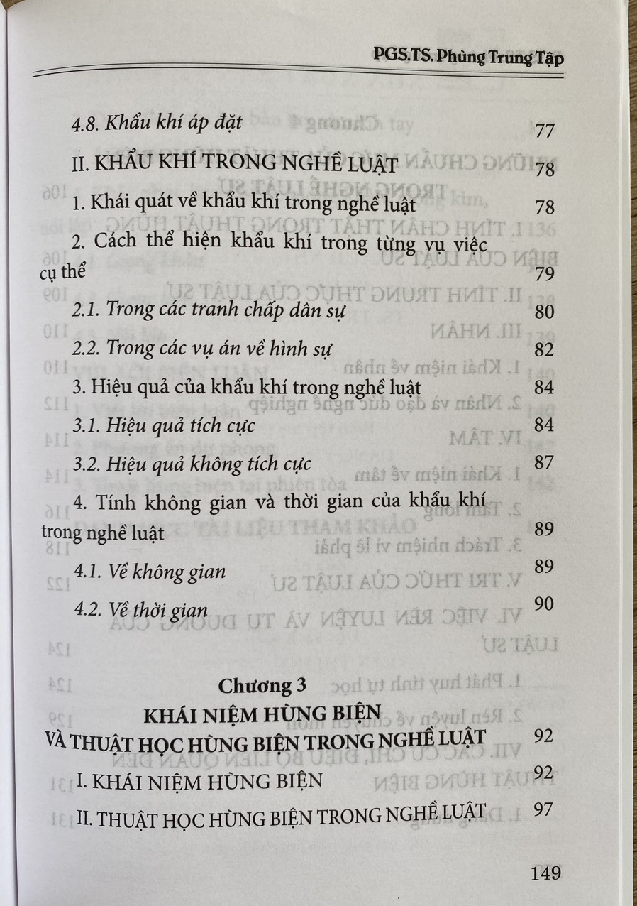 Khẩu Khí Và Thuật Học Hùng Biện Trong Nghề Luật