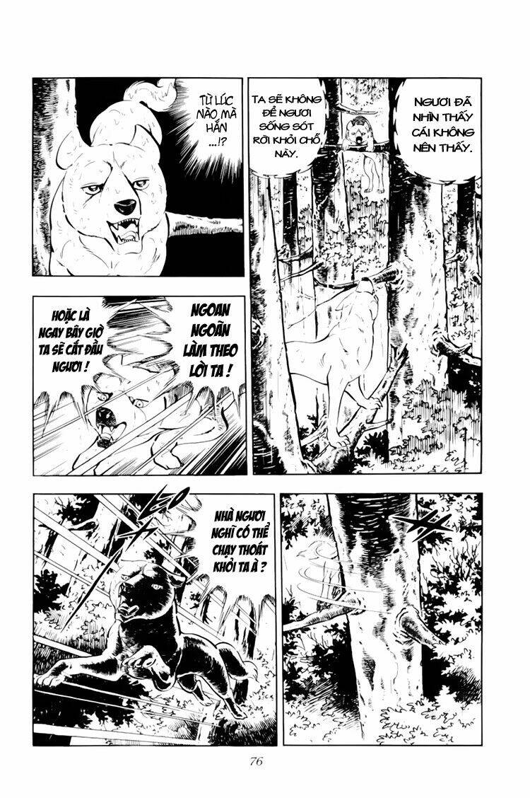 chú chó có nghĩa - ginga nagareboshi gin chapter 32 30