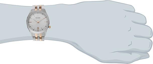 Đồng Hồ Nam Dây Kim Loại BULOVA 98B220 (41mm) - Bạc