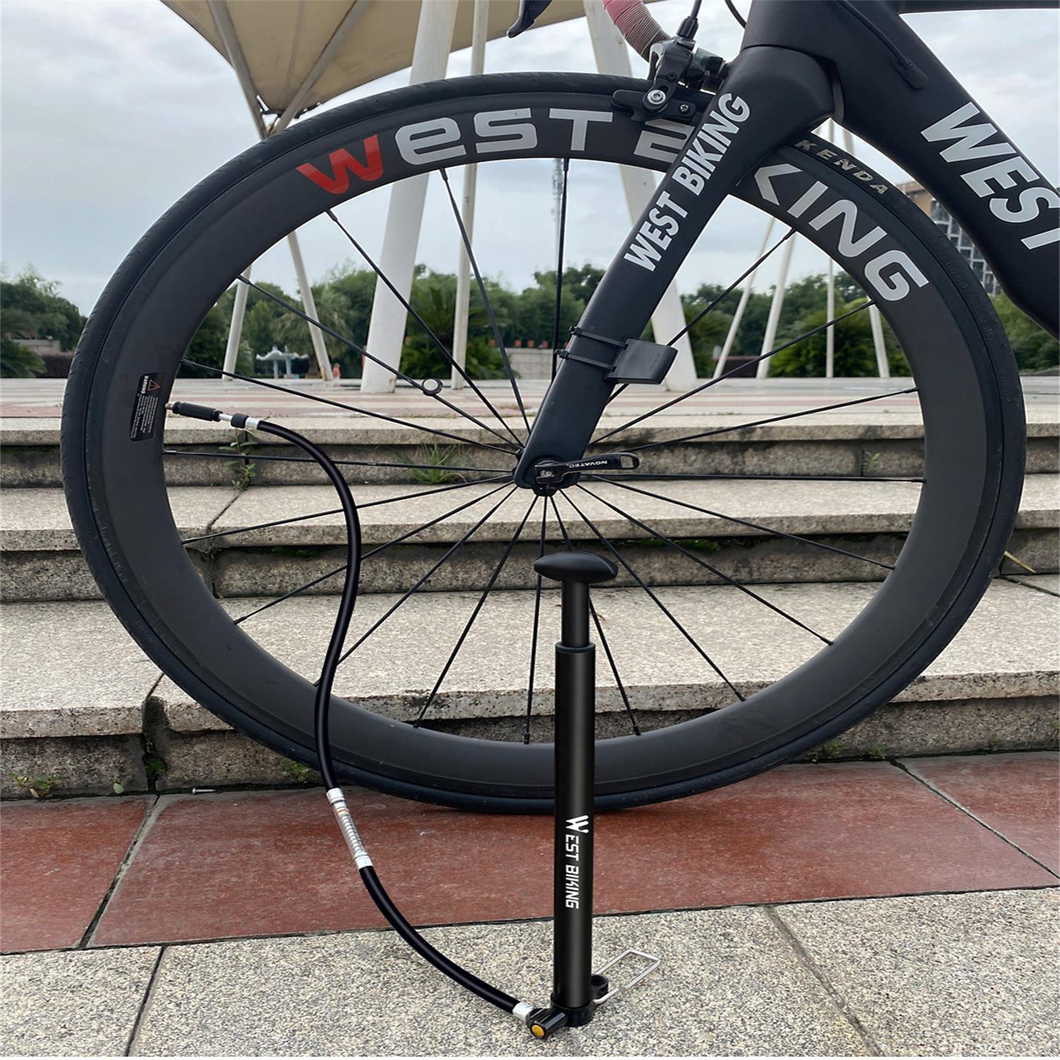 Máy bơm xe đạp di động, ống bơm xe đạp chất lượng cao