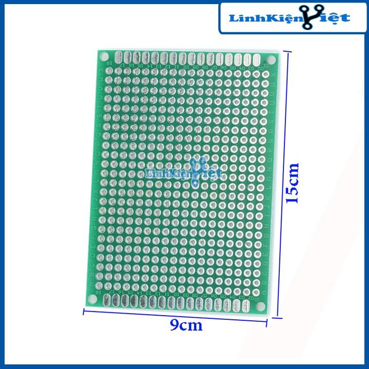 Phíp Đồng Đục Lỗ PCB ( Xanh Tốt )