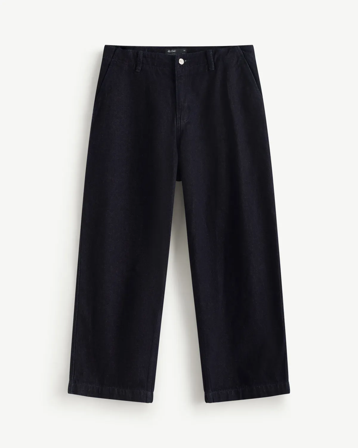 Quần denim nam nhãn vải chính . Form Cocoon - RT 10S25DPA015 | ROUTINE CÀ MAU