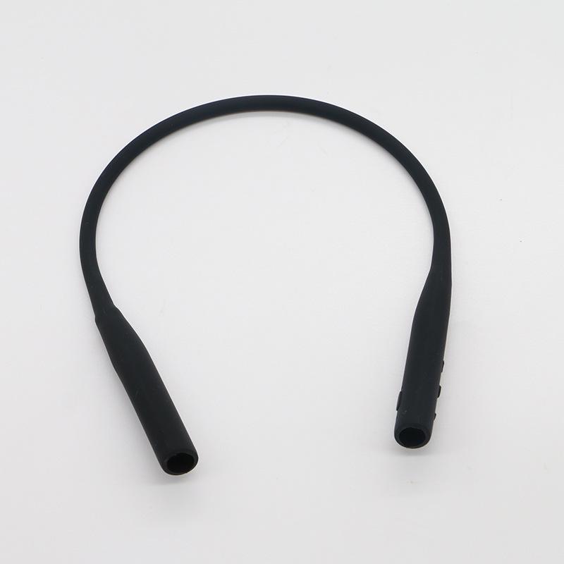 Phong cách mới nhất gia công tai nghe cổ bluetooth tai nghe dây thép silicon không biến dạng tai nghe tai nghe dây tai nghe bluetooth gia công bán thành phẩm