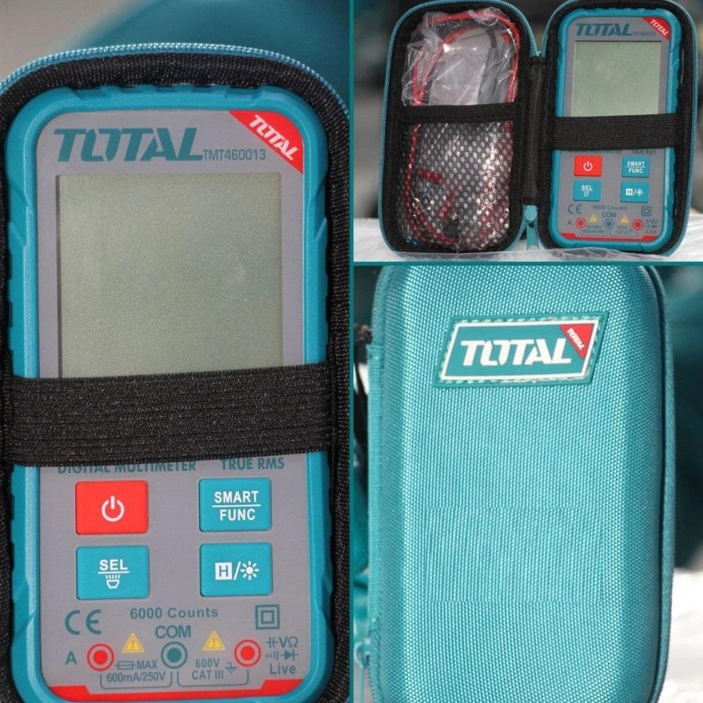 ĐỒNG HỒ ĐO ĐIỆN VẠN NĂNG 6V TOTAL TMT460013 - HÀNG CHÍNH HÃNG