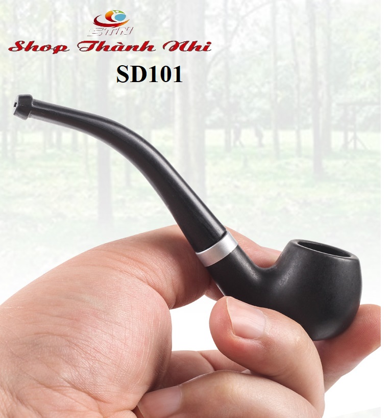 Tẩu thuốc nhựa dẻo mini cực đẹp sang trọng gắn sợi fullbox