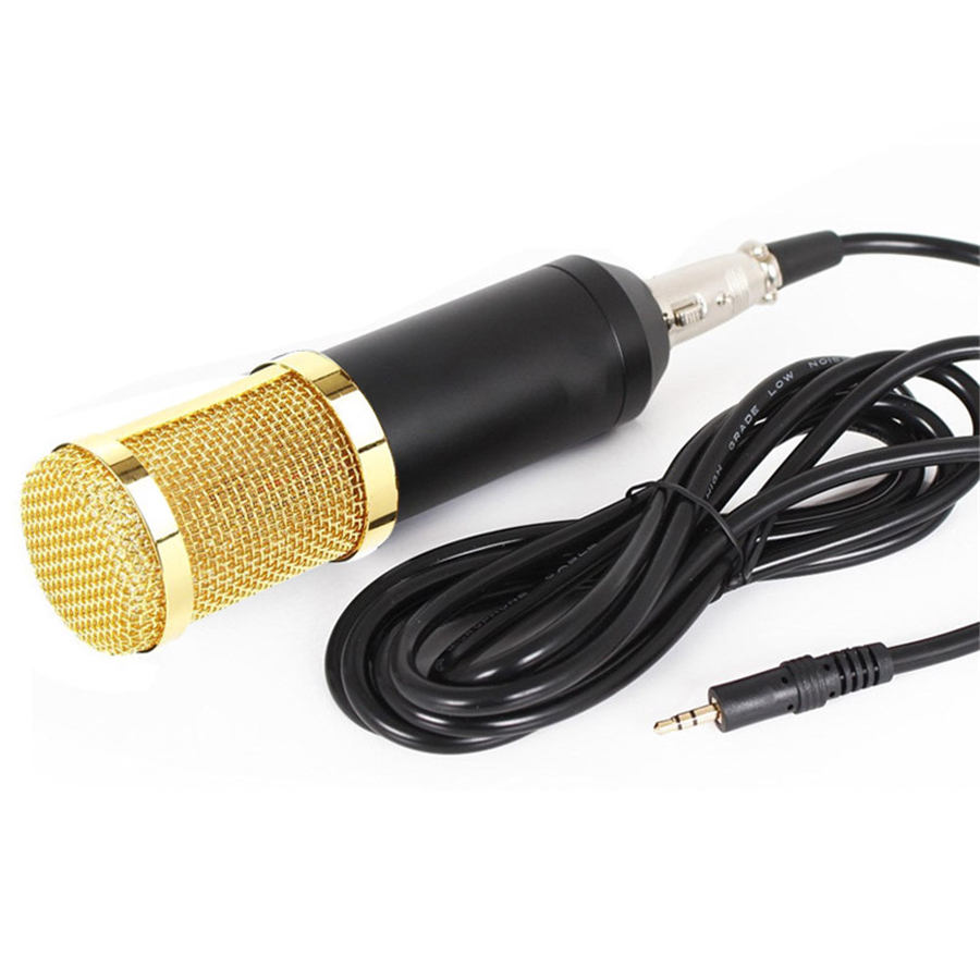BM800 Condenser Microphone for Computer Studio Recording Professional Bm 800 Microphone with Shock Mount Karaoke Microphones Mic