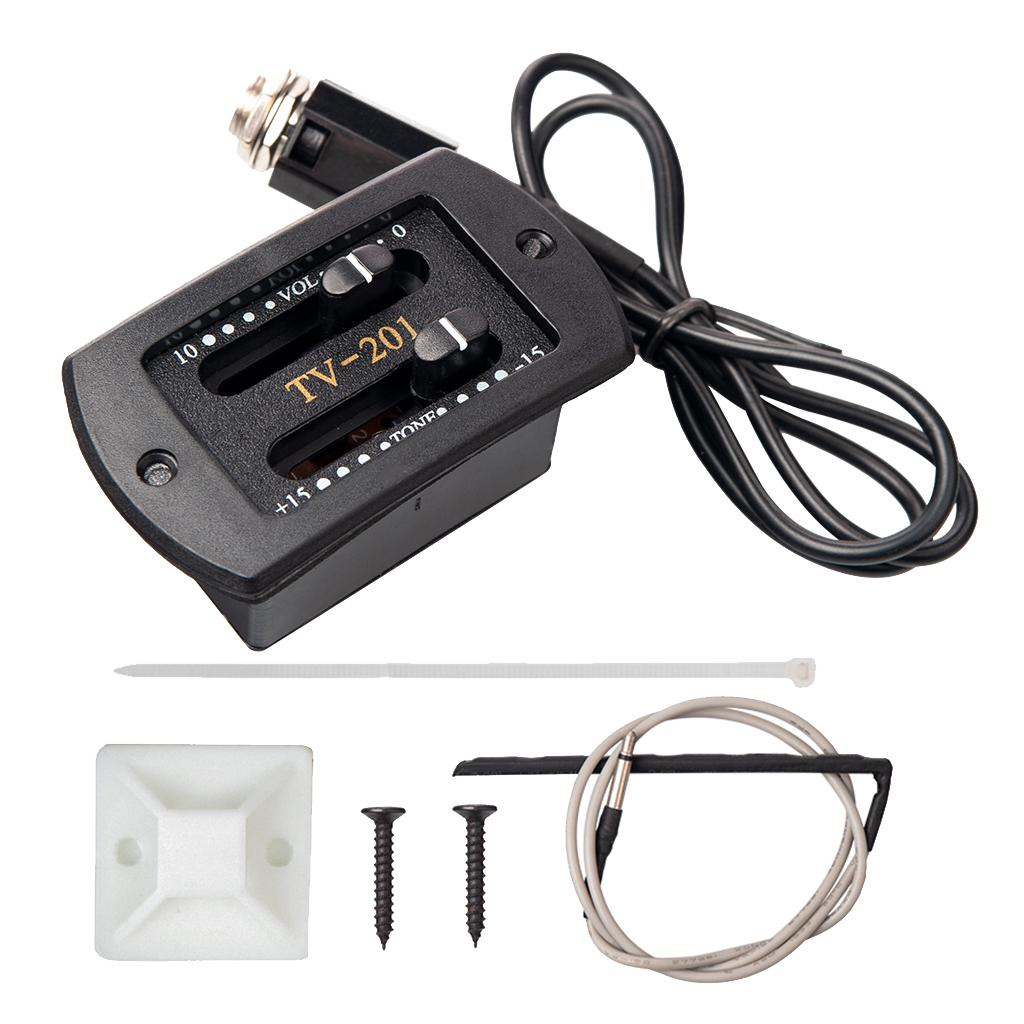 Guitar Pickup EQ Wiring Harness Equalizer Amplifier Set Guitar Accessories Parts