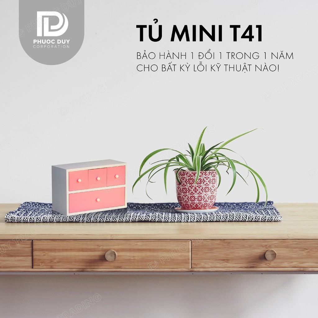 Tủ mini để bàn đa năng - Tủ nữ trang mỹ phẩm T41