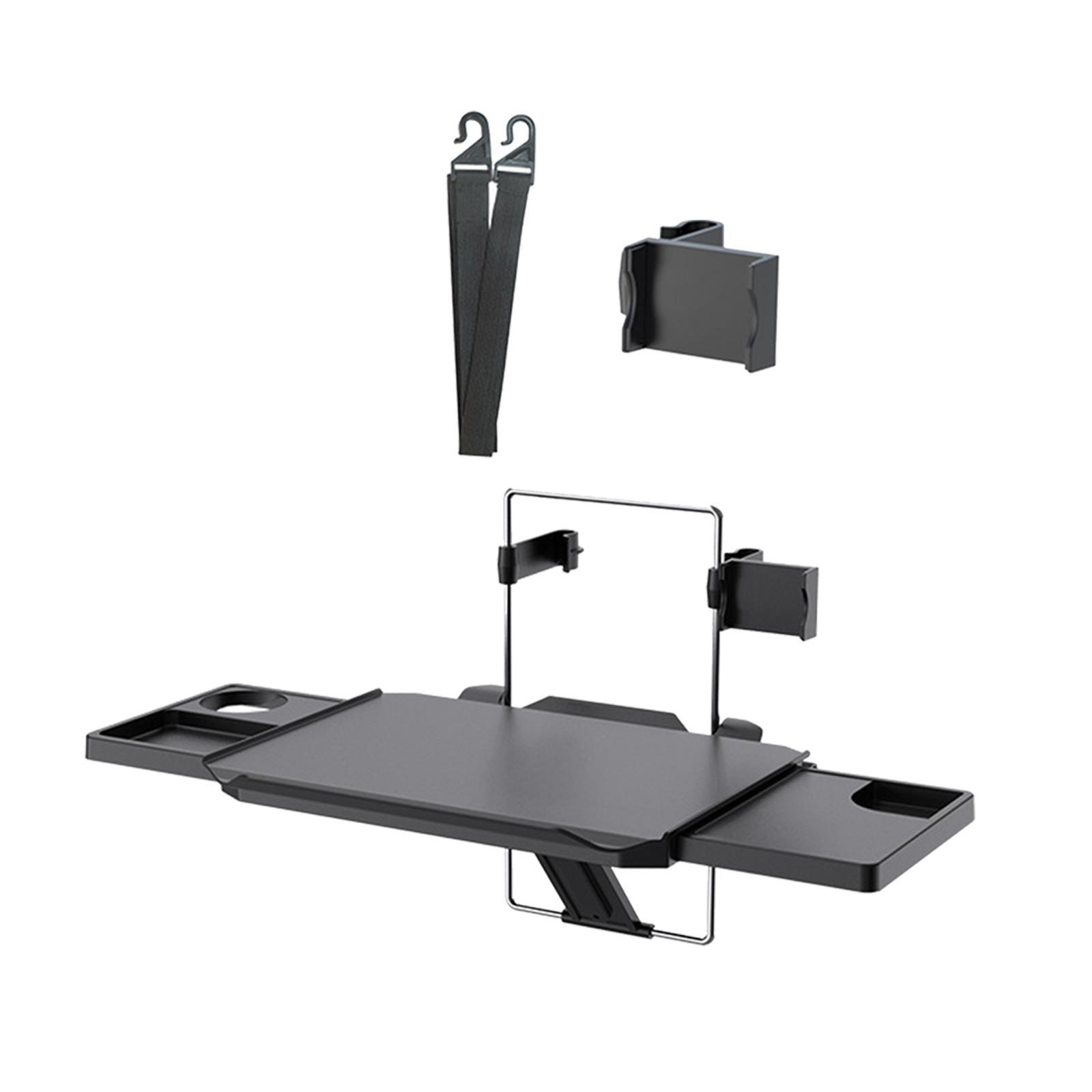 Car Steering Notebook Desk for Travel Accessories with Phone Clip