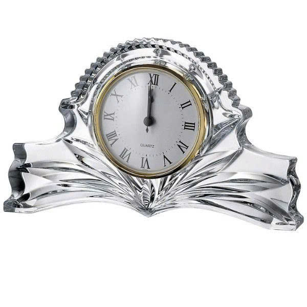 Đồng hồ pha lê để bàn Bohemia 27cm Hàng chính hãng
