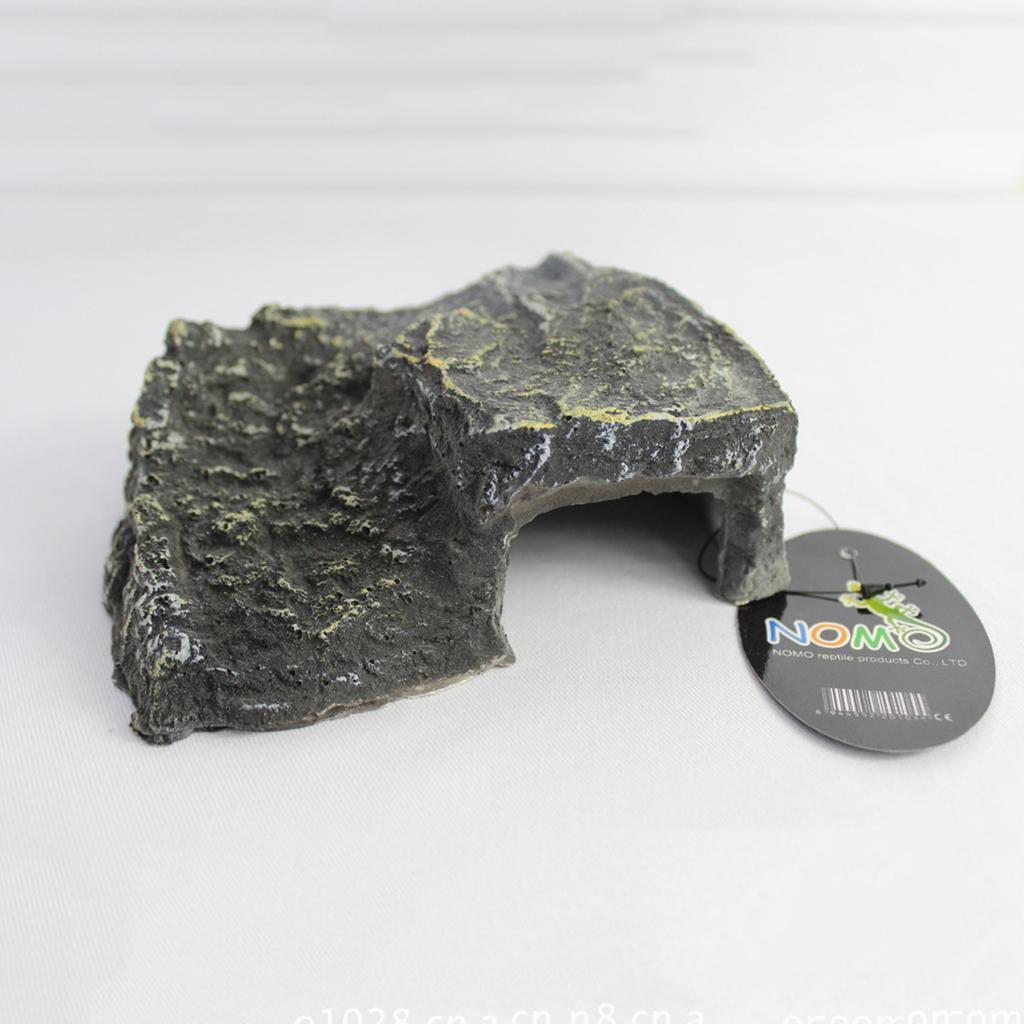 Reptile Vivarium Decoration Terrarium DIY Landscaping Ornament Basking Rock