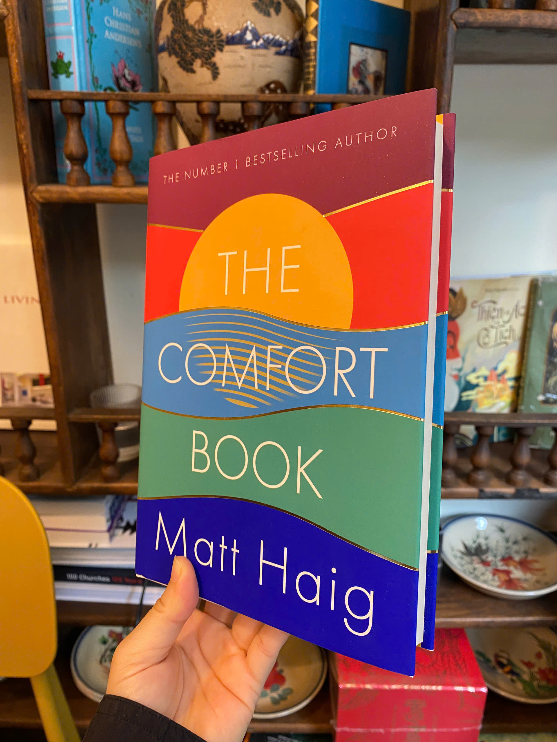 Sách - The Comfort Book by Matt Haig - Tiểu thuyết tiếng Anh / Novel / Fiction - Bìa cứng