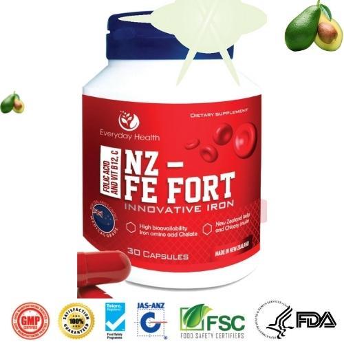 Viên uống bổ sung Sắt NZ - FE FORT