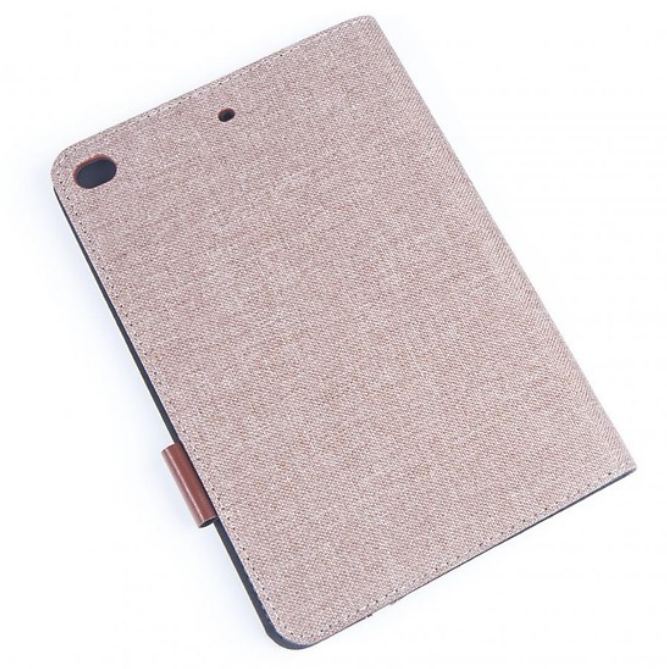 Bao da bọc vải jean cao cấp cho iPad Air / Air2/ Pro9.7/  Gen 5/ Gen 6