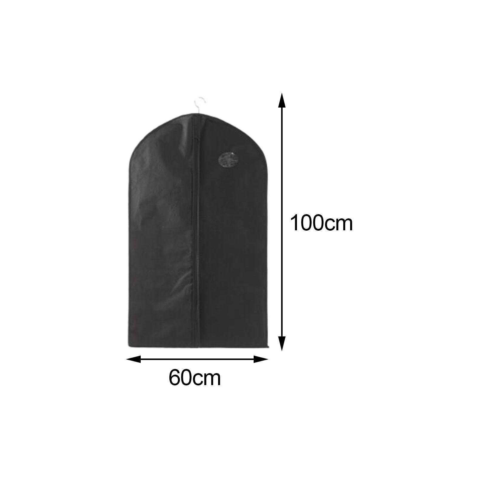 Hanging Garment Bag Protective Cover Non Woven Fabric, for Travel Durable