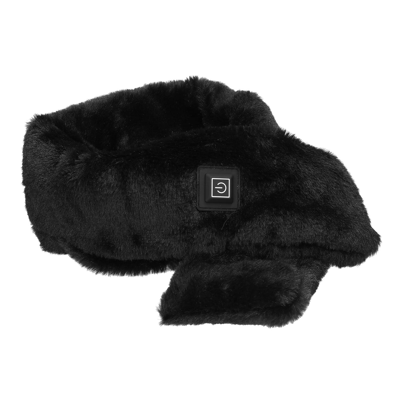 Electric Heated Scarf Winter Warm Neck Wrap Battery Powered Neck Heat Pad Washable with 3-Level Temperature Adjustment
