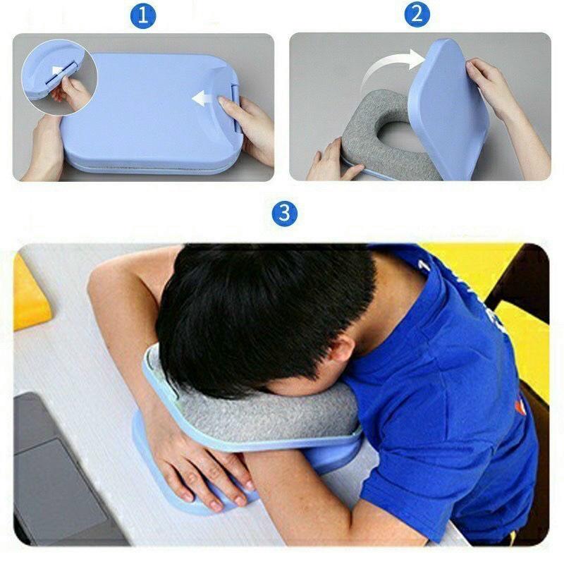 Gối Ngủ Trưa Để Bàn Tiện Dụng Cho Dân Văn Phòng, Gối Ngủ Thưa Cho Học Sinh Sinh Viên Để Bàn Tiện Lợi