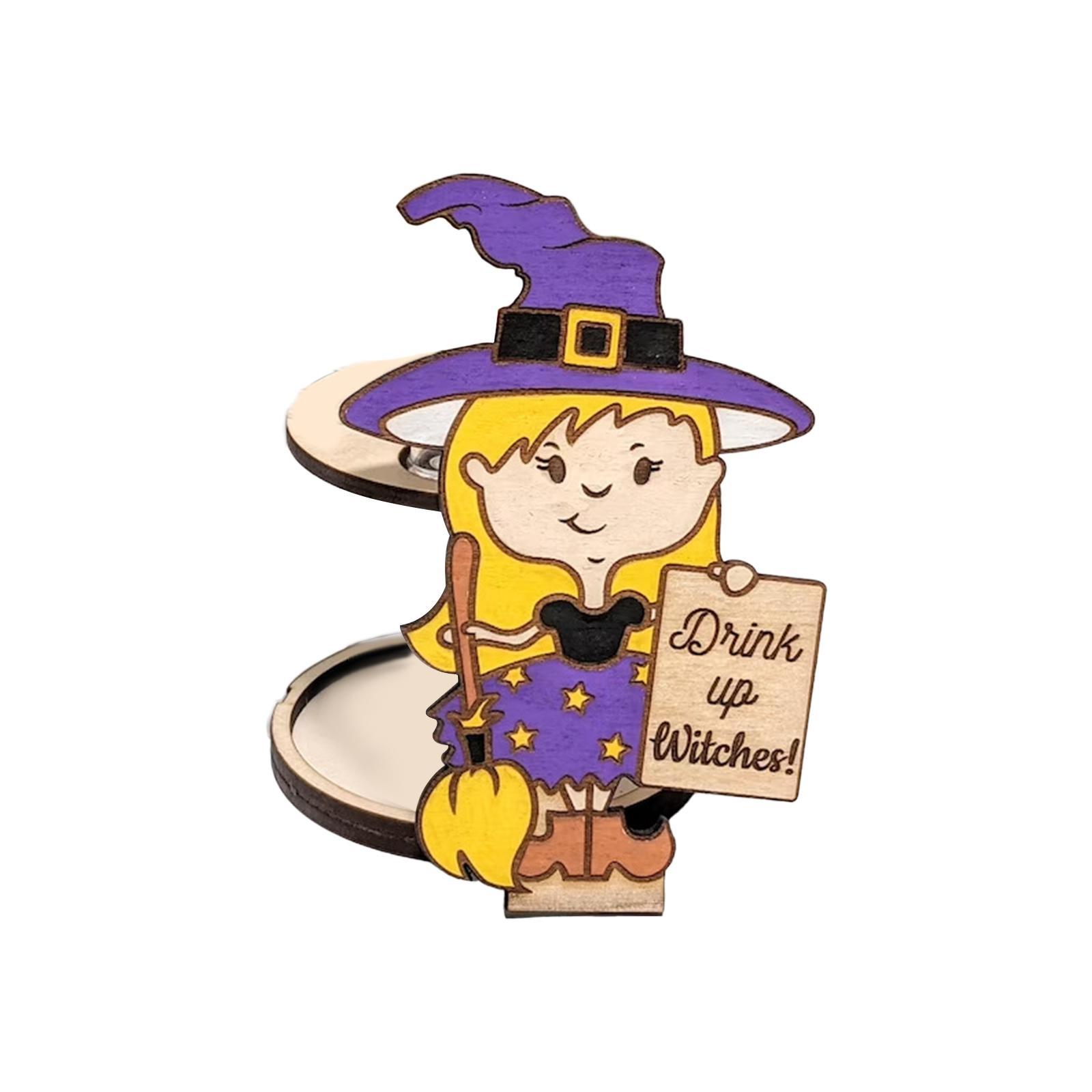 Halloween Mini Bottle Stand Countertop Mini Halloween Rack