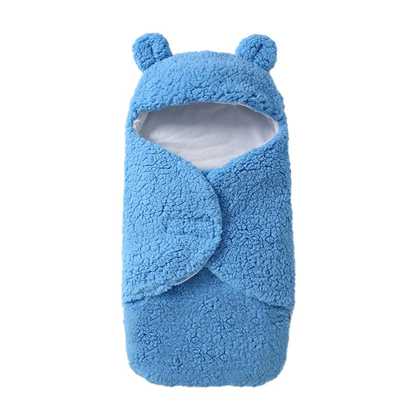 Túi Ngủ Cho Bé Mùa Đông Cotton Trẻ Em Sleepsack Footmuff Cho Xe Đẩy Dệt Kim Ngủ Tất SƠ SINH Swaddle
